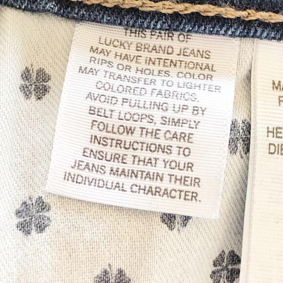 Lucky Brand Jeans Bridgette Skinny 4 | 27 Blue Jeans Stretch Denim - Picture 3 of 8